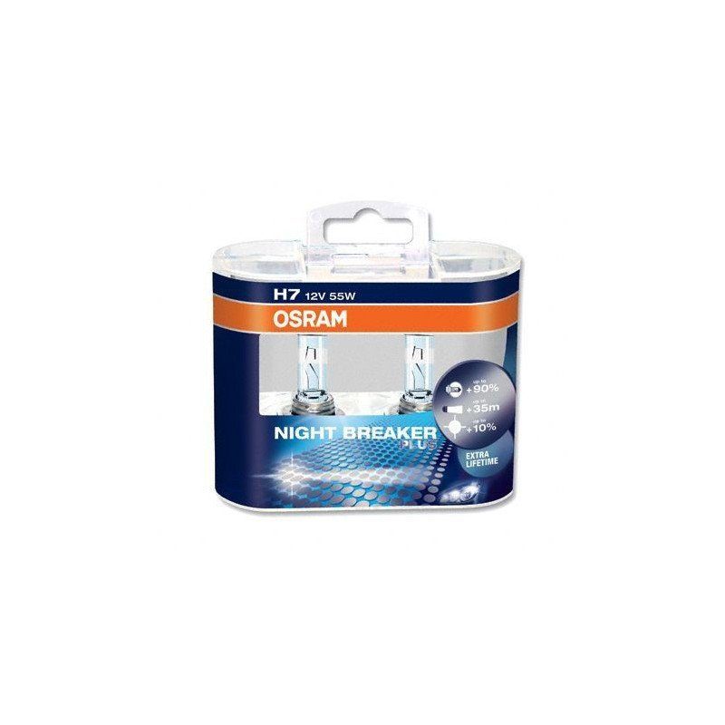OSRAM - Lámpara 64210 NBP H - 7 55W 12V PX26D. Pack 2uds - Tempo Shop
