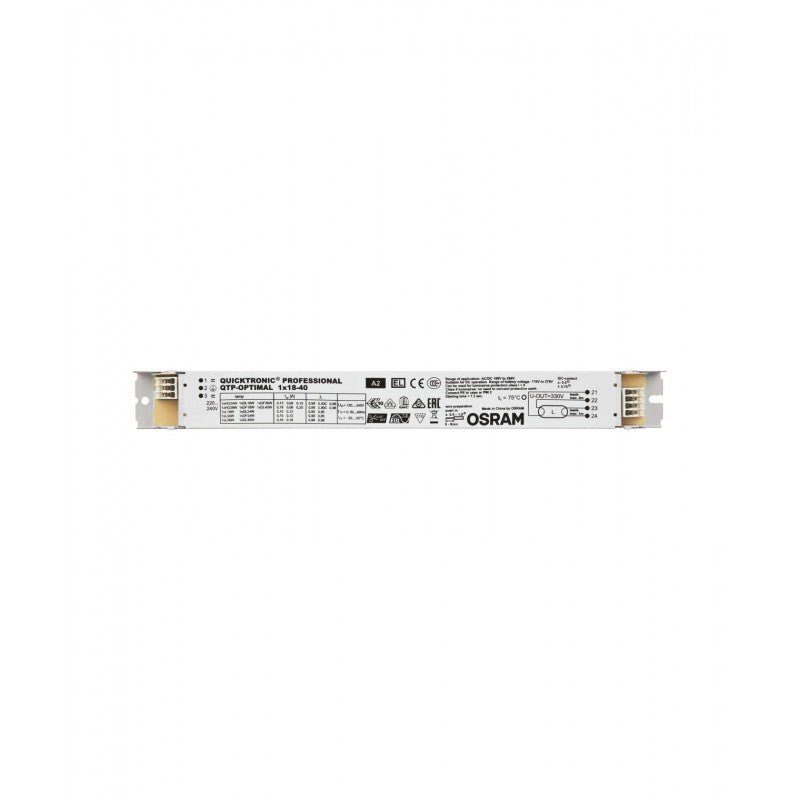 OSRAM - BALASTO QTP - OPTIMAL 1x18 - 40 - Tempo Shop