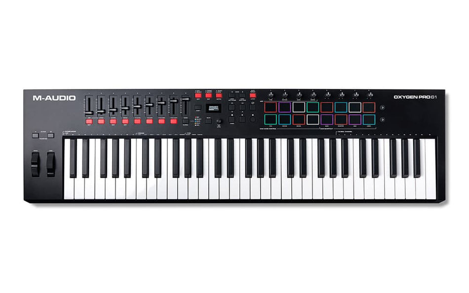 M-Audio Oxygen Pro 61 - 61-Key USB MIDI Controller Keyboard