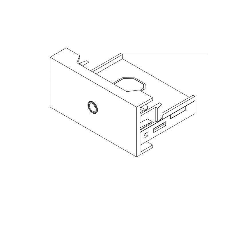FactorRACK Panel Mini Jack 3,5 mm - Módulo de Conexión para Carril (45 x 22,5 mm)