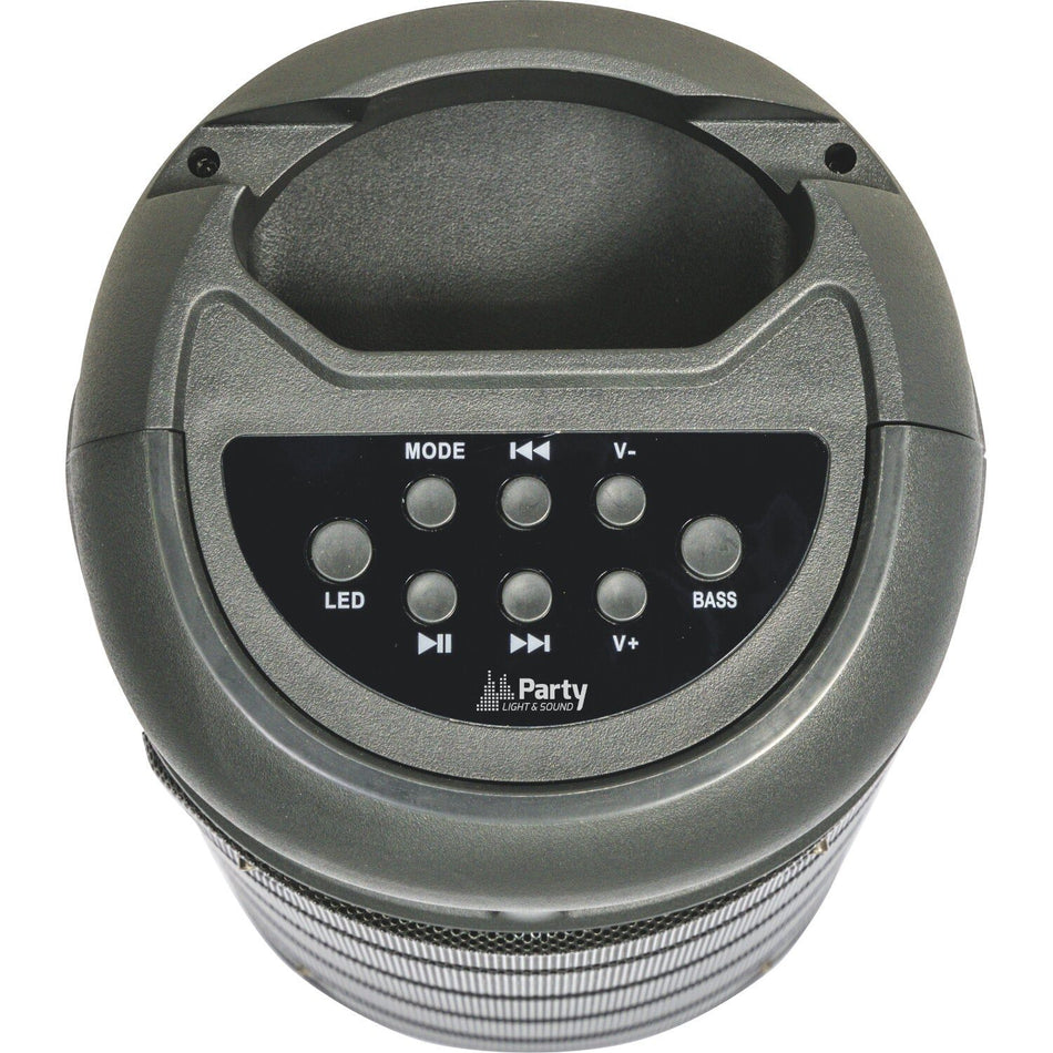 Party Light & Sound ALFA-2600 – Altavoz Activo Portátil 2×4″ 200W con Iluminación LED RGB y Batería - Tempo Shop