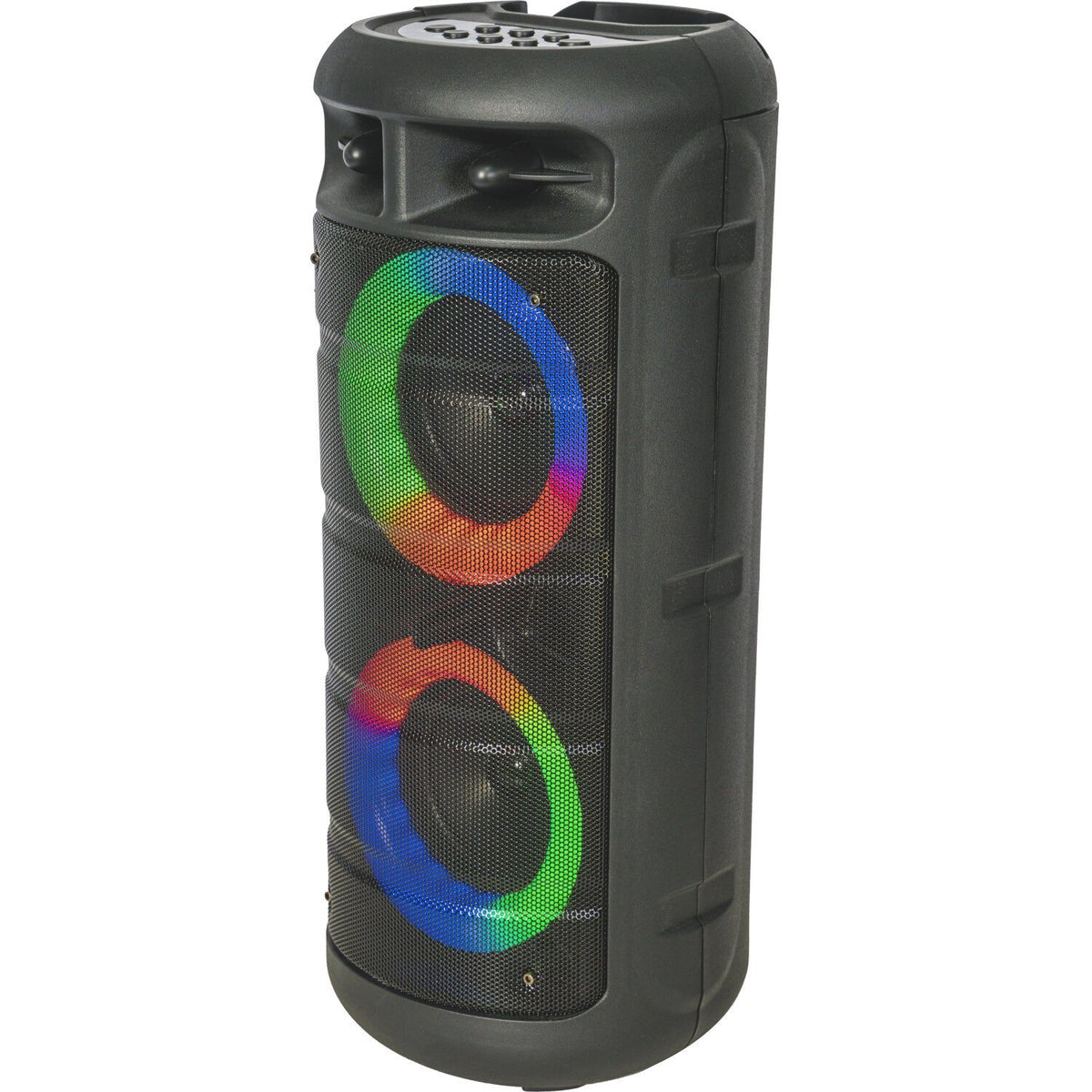 Party Light & Sound ALFA-2600 – Altavoz Activo Portátil 2×4″ 200W con Iluminación LED RGB y Batería - Tempo Shop