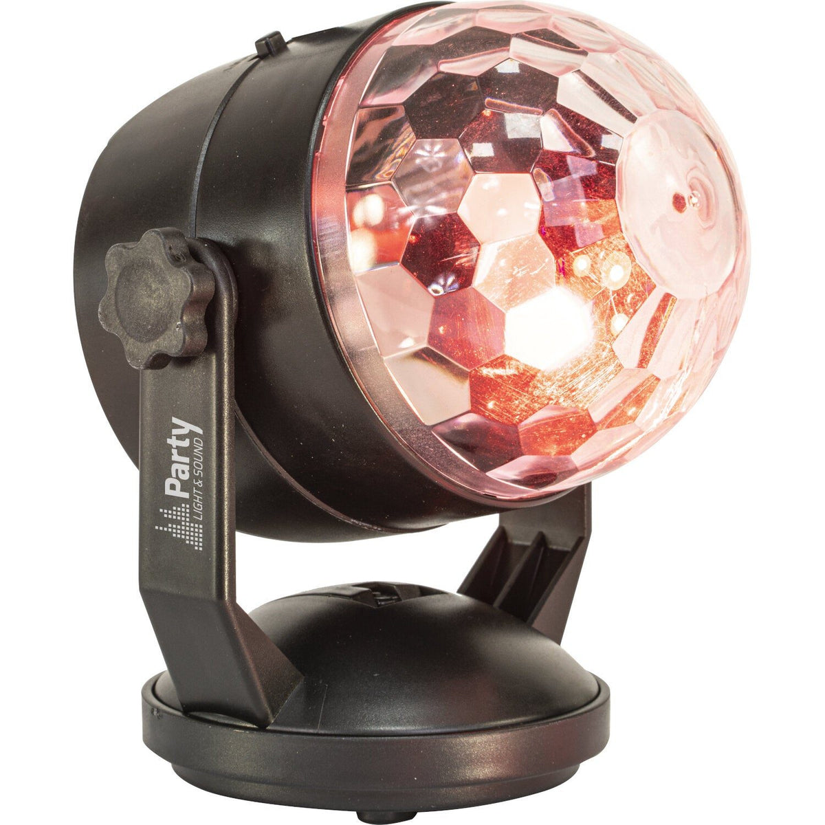 Party Light & Sound KIDZ-DISCO – Bola disco RGB portátil para fiestas infantiles - Tempo Shop
