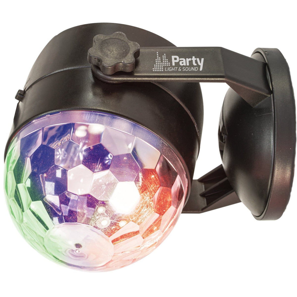 Party Light & Sound KIDZ-DISCO – Bola disco RGB portátil para fiestas infantiles - Tempo Shop