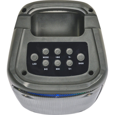 Party Light & Sound LEO-250 – Altavoz portátil activo 2×3″ (8 cm) 100 W con woofers iluminados - Tempo Shop