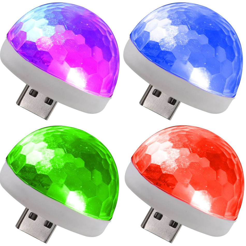 Party Light & Sound MOBILE-ASTRO-SET – Set de 4 efectos ASTRO mini 4×0,5 W RGB - Tempo Shop