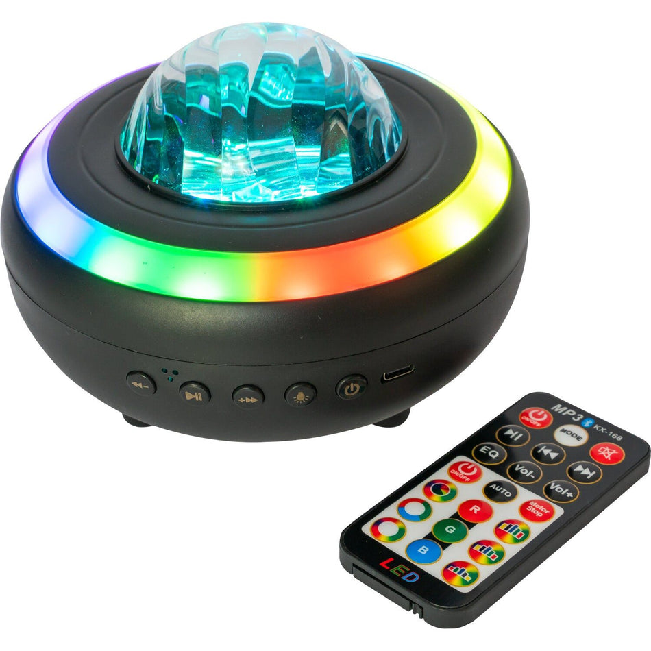 Party Light & Sound NEBULA – Altavoz luminoso Bluetooth con efectos Aurora Boreal - Tempo Shop