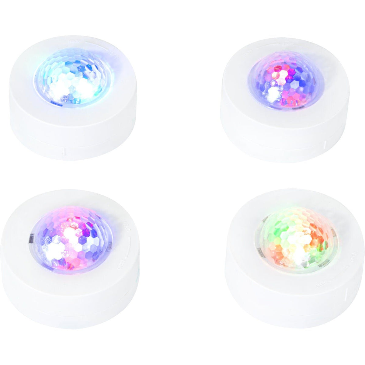 Party Light & Sound PARTY-4ASTRO – Pack de 4 mini efectos Astro RGBW con mando - Tempo Shop