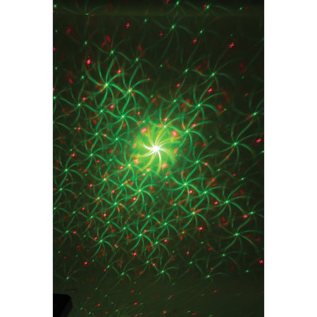 Party Light & Sound PARTY-GOBOLASER – Láser mini rojo/verde con 4 gobos - Tempo Shop