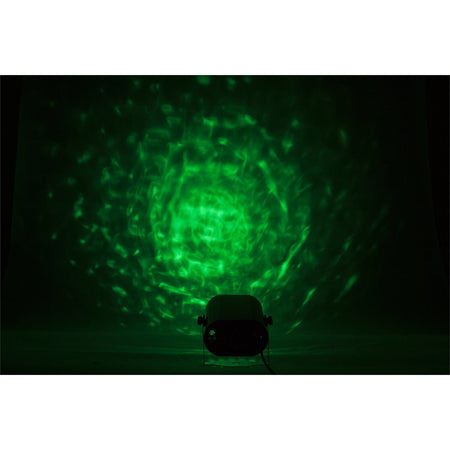 Party Light & Sound PARTY-MINIWAVE – Efecto de iluminación LED 3W RGB 3-en-1 “WATERWAVE” - Tempo Shop