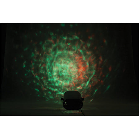 Party Light & Sound PARTY-MINIWAVE – Efecto de iluminación LED 3W RGB 3-en-1 “WATERWAVE” - Tempo Shop