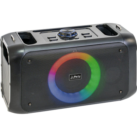 Party Light & Sound PARTY-STREET1 – Altavoz portátil LED Bluetooth 4″/10 cm 100 W con USB y microSD - Tempo Shop