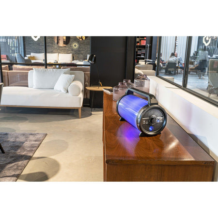 Party Light & Sound PARTY-TUBELED35 – Altavoz portátil LED con Bluetooth, USB, micro SD y micrófono - Tempo Shop