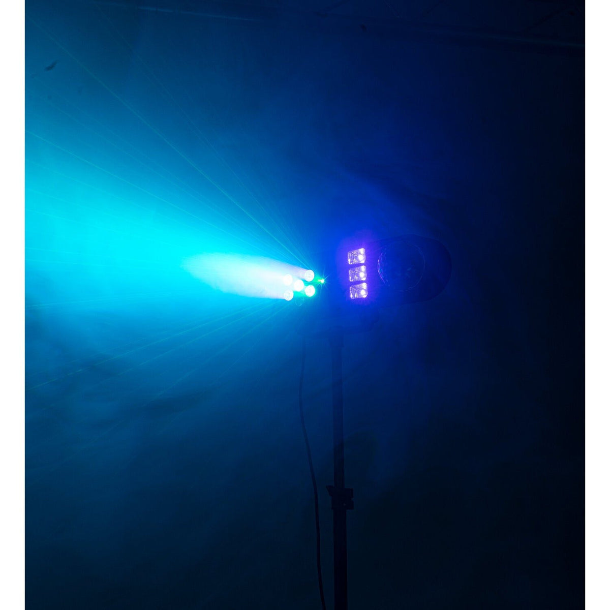 Party Light & Sound SPINLED – Barra de iluminación múltiple con ASTRO, WASH, ESTROBO y LÁSER - Tempo Shop