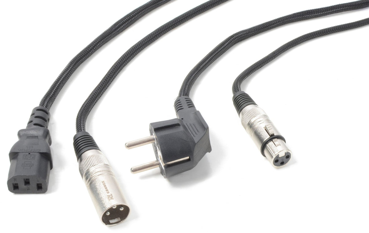 PD - Connex CX02 - 15 - Audio Combi Cable Schuko - XLR F / IEC F - XLR M 15m - Tempo Shop