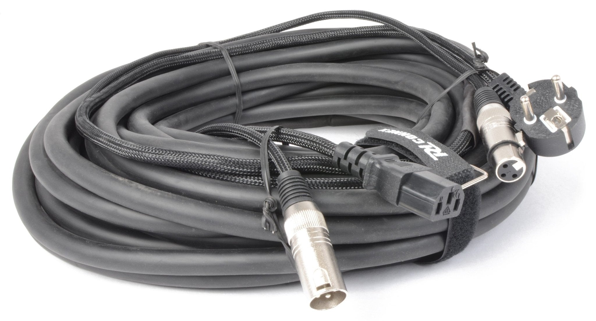 PD - Connex CX02 - 15 - Audio Combi Cable Schuko - XLR F / IEC F - XLR M 15m - Tempo Shop