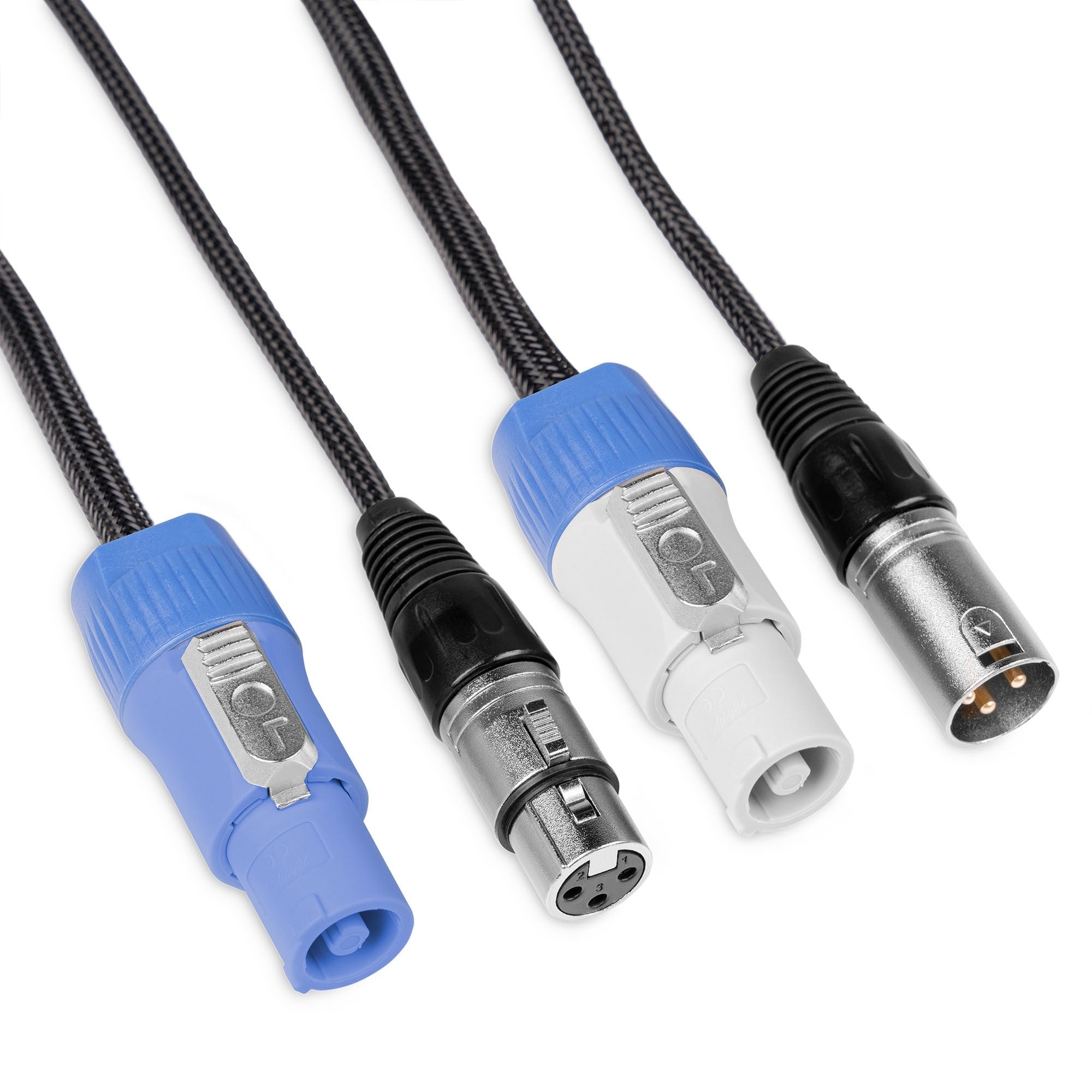 PD - Connex CX06 - 10 - Combi Cable Alimentacion B - XLR M/ Alimentación A - XLR F 10m - Tempo Shop