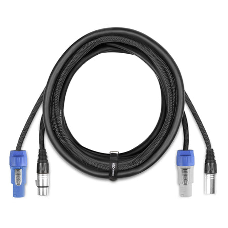 PD - Connex CX06 - 5 - Combi Cable Alimentación B - XLR M/ Alimentación A - XLR F 5m - Tempo Shop