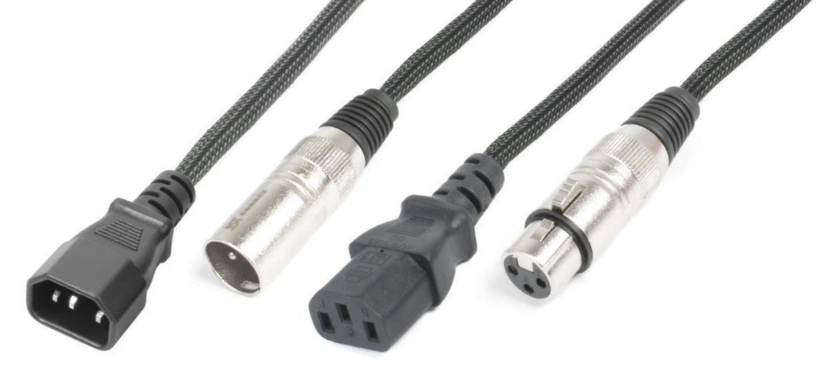 PD - Connex CX09 - 15 - Combi Cable IEC M - XLR M / IEC F - XLR F 15m - Tempo Shop