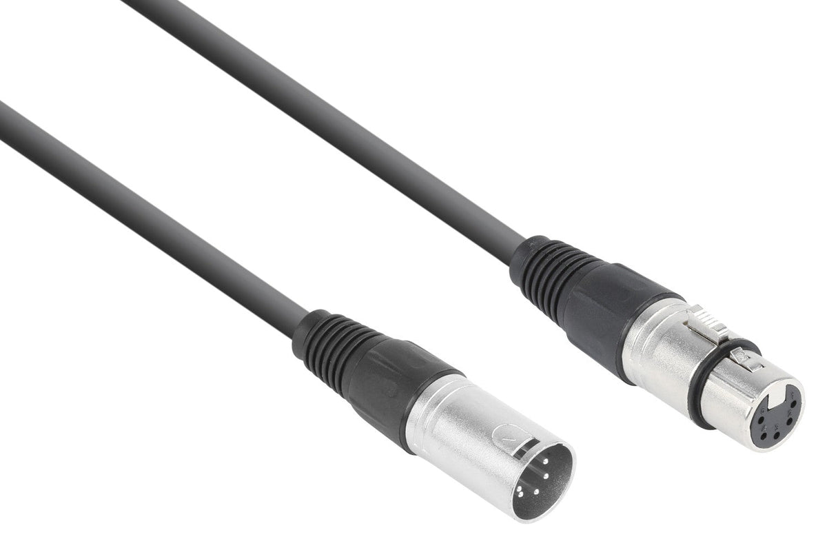 PD - Connex CX102 - 3 - Cable 5 - PIN DMX Macho XLR - Hembra XLR 3.0m - Tempo Shop