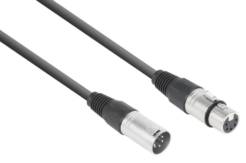 PD - Connex CX102 - 3 - Cable 5 - PIN DMX Macho XLR - Hembra XLR 3.0m - Tempo Shop