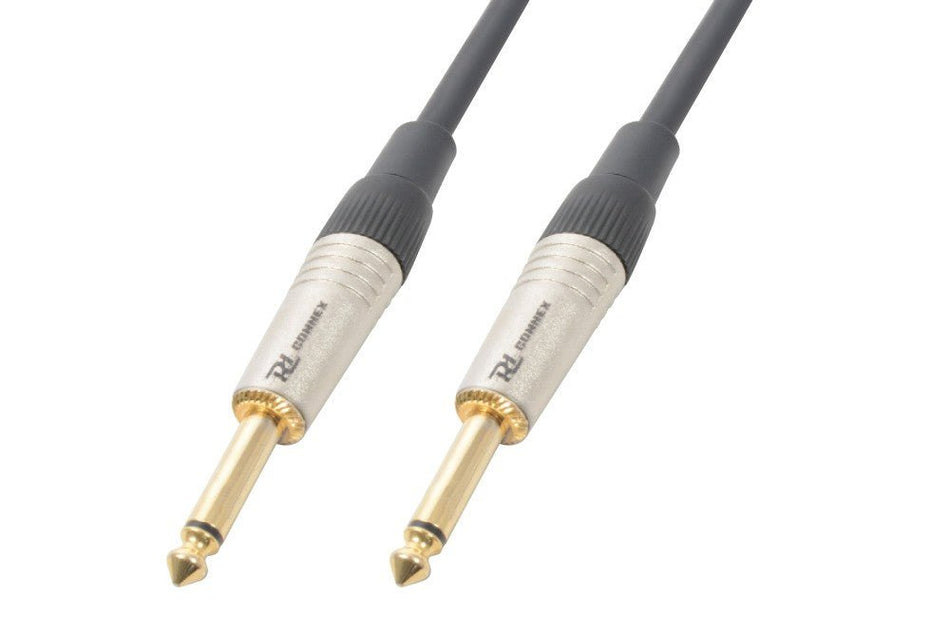 PD - Connex CX116 - 6 - Cable Guitarra Jack 6.3 Mono - Jack 6.3 Mono 6m - Tempo Shop