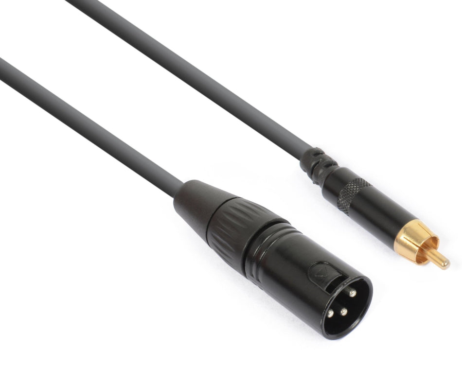 PD - Connex CX132 - Cable convertidor XLR Macho - RCA Macho - Tempo Shop
