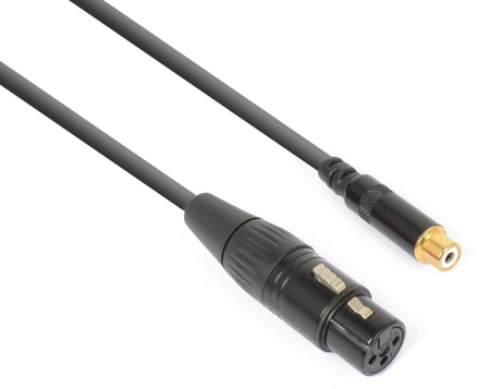 PD - Connex CX138 - Cable convertidor XLR Hembra - RCA Hembra - Tempo Shop