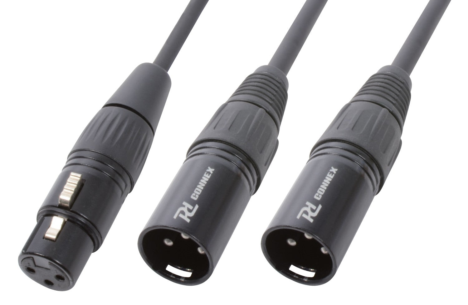 PD - Connex CX140 - Cable Y divisor 1x XLR Hembra - 2x XLR Macho - Tempo Shop