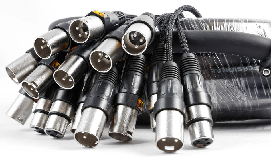 PD - Connex CX162 - Manguera escenario 12 - in 4 - out XLR 30m - Tempo Shop