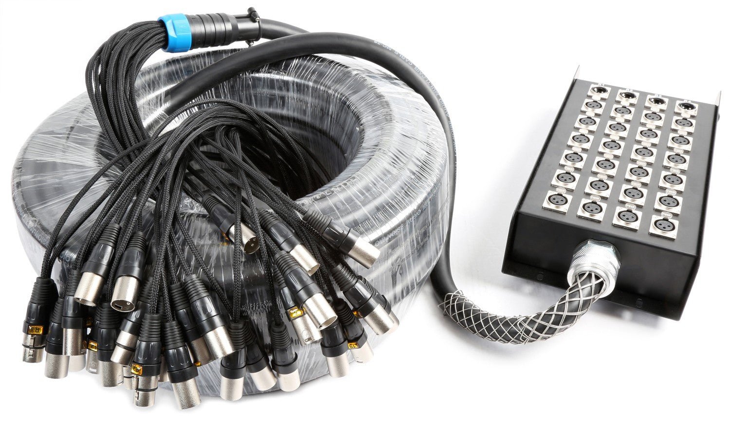 PD - Connex CX168 - Manguera escenario 24 - in 4 - out XLR 50m - Tempo Shop