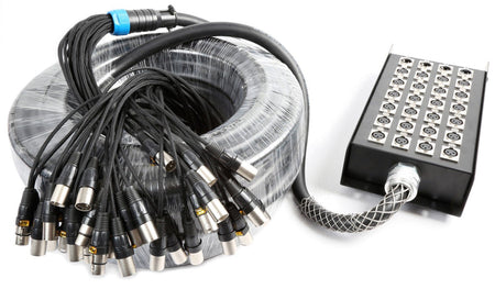 PD - Connex CX168 - Manguera escenario 24 - in 4 - out XLR 50m - Tempo Shop