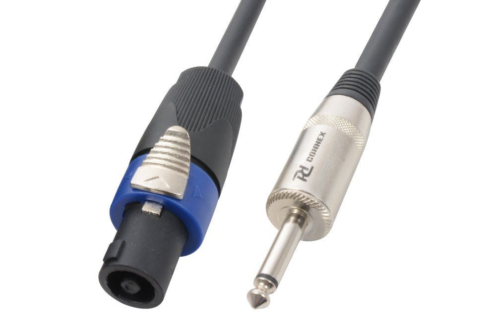 PD - Connex CX27 - 5 - Cable de altavoz 2P ; NL2 - macho a jack 6.3mm 5m - Tempo Shop