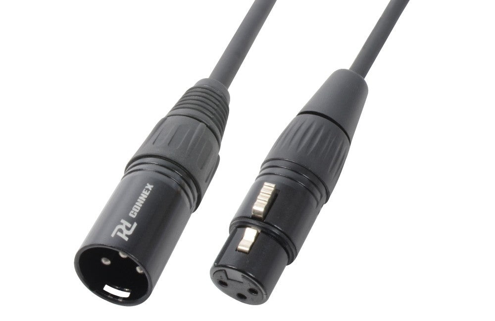 PD - Connex CX35 - 25 - Cable XLR macho/hembra negro. 25m - Tempo Shop