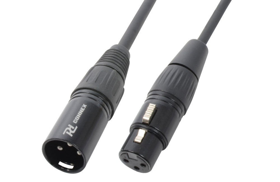 PD - Connex CX35 - 25 - Cable XLR macho/hembra negro. 25m - Tempo Shop