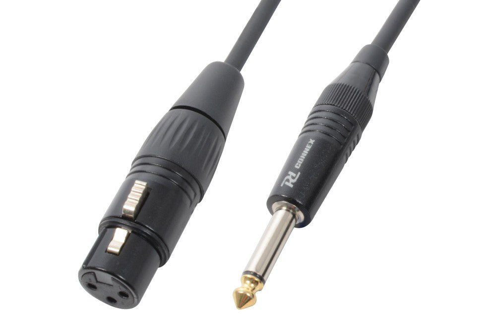 PD - Connex CX40 - 12 - Cable XLR Hembra - Jack 6.3 Mono 12.0m - Tempo Shop