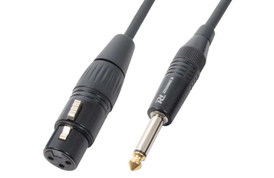 PD - Connex CX40 - 3 - Cable Hembra XLR - jack mono 6,3mm, 3m - Tempo Shop