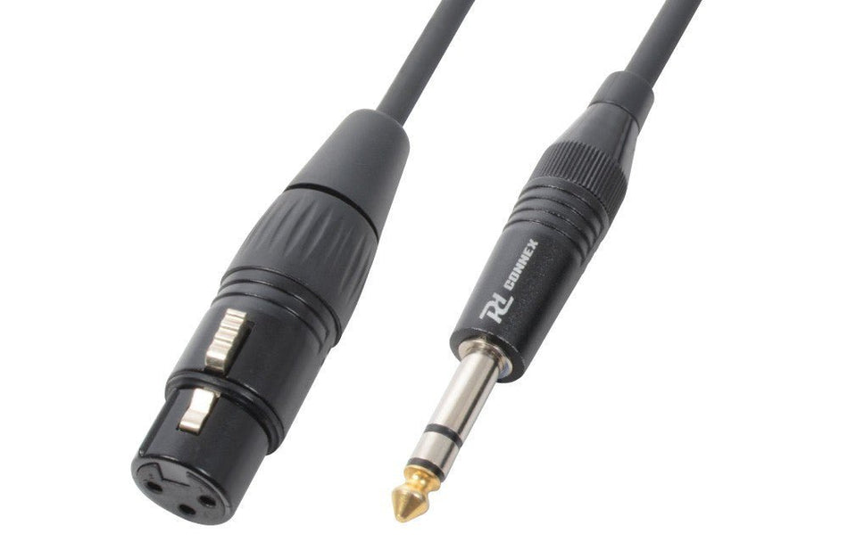PD - Connex CX46 - 1 - Cable XLR Hembra/6.3mm Stereo 1.5m - Tempo Shop