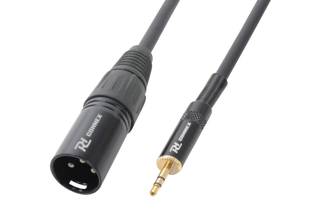 PD - Connex CX47 - 1 - Cable 3.5mm Stereo - XLR Macho 0,5m - Tempo Shop