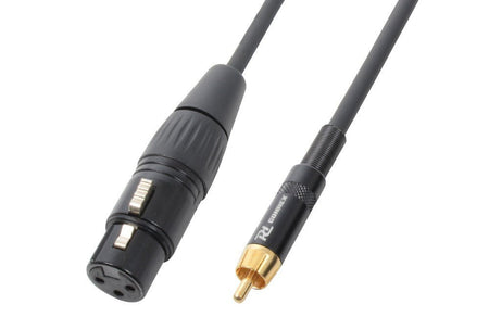 PD - Connex CX54 - 3 - Cable XLR Hembra - RCA Macho 3.0m - Tempo Shop