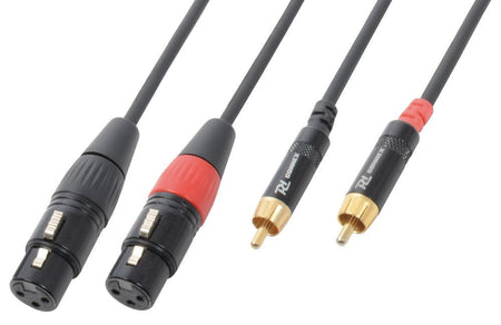 PD - Connex CX68 - 3 - Cable 2x Hembra XLR - 2x Macho RCA 3m - Tempo Shop