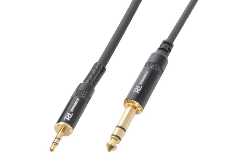 PD - Connex CX82 - 1 - Cable 3.5 Stereo - 6.3 Stereo 1.5m - Tempo Shop