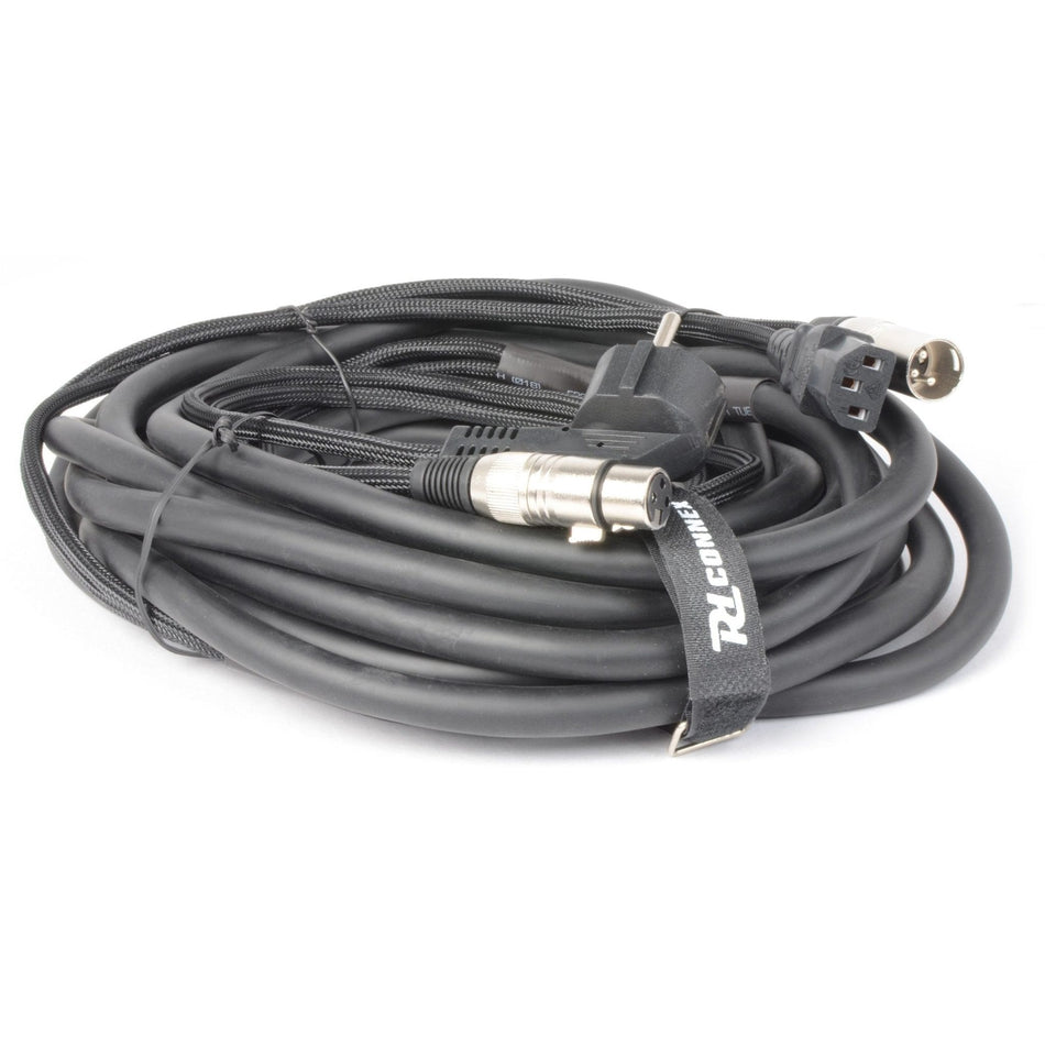 PD - Connex CX02 - 10 - Audio Combi Cable Schuko - XLR F / IEC F - XLR M 10m - Tempo Shop