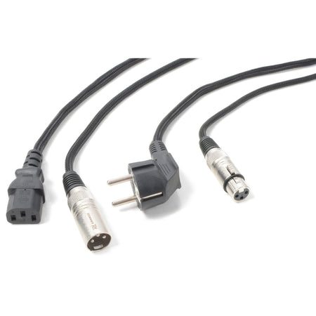 PD - Connex CX02 - 10 - Audio Combi Cable Schuko - XLR F / IEC F - XLR M 10m - Tempo Shop