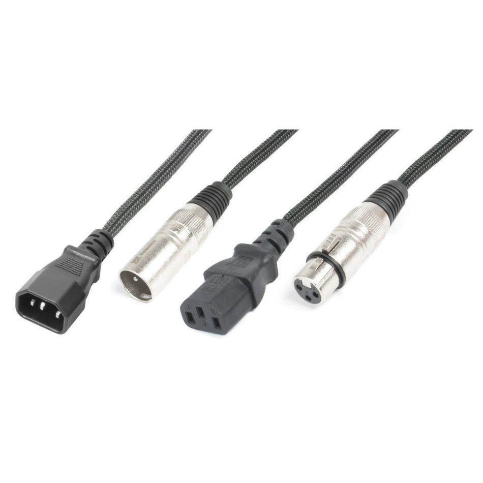 PD - Connex CX09 - 15 - Combi Cable IEC M - XLR M / IEC F - XLR F 15m - Tempo Shop
