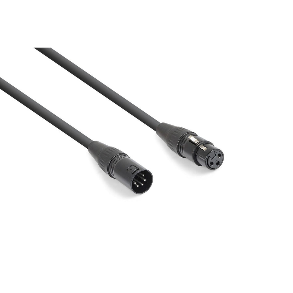 PD - Connex CX105 - Cable convertidor DMX 3 - pin Hembra - DMX 5 - pin Macho - Tempo Shop