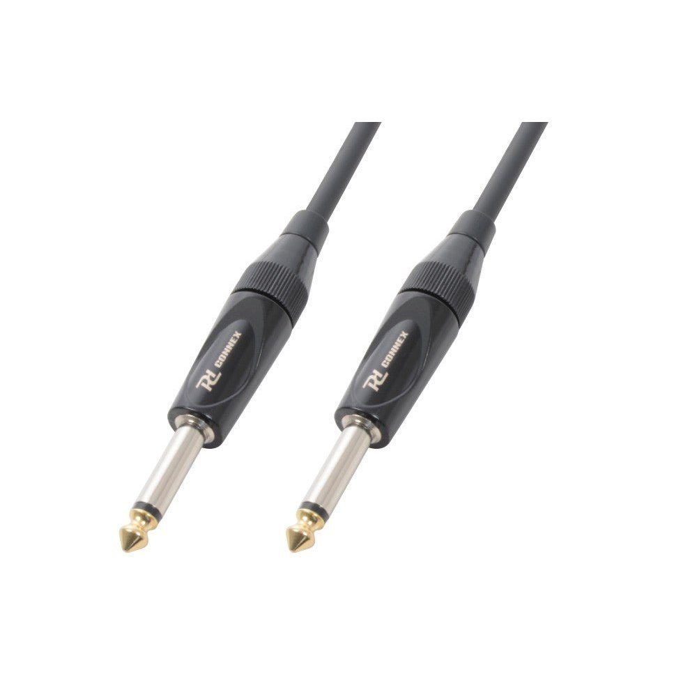 PD - Connex CX118 - 6 - Cable Guitarra Jack 6.3 Mono - Jack 6.3 Mono 6m - Tempo Shop