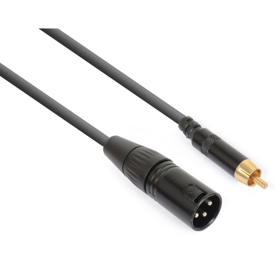 PD - Connex CX132 - Cable convertidor XLR Macho - RCA Macho - Tempo Shop