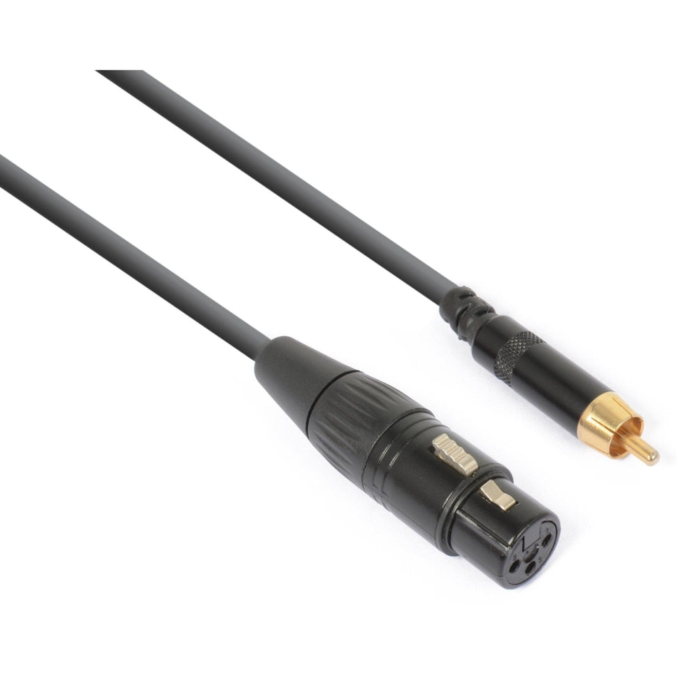PD - Connex CX136 - Cable convertidor XLR Hembra - RCA Macho - Tempo Shop
