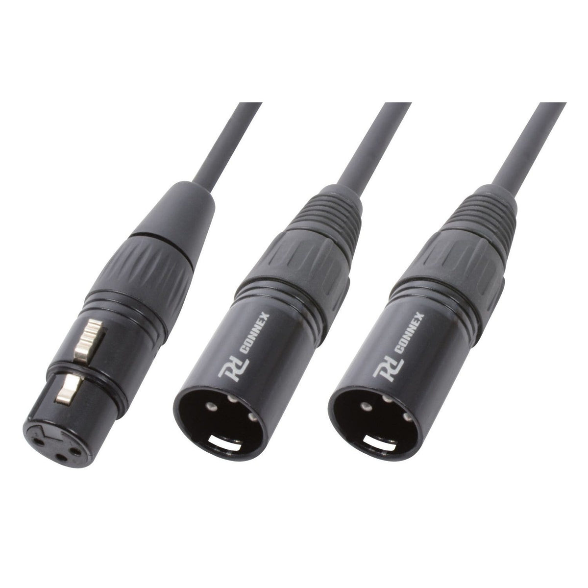 PD - Connex CX140 - Cable Y divisor 1x XLR Hembra - 2x XLR Macho - Tempo Shop